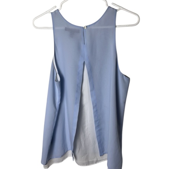 BR Sheer,chiffon,layered blouse,MP ,fairy,whimsical,sleeveless,dainty,loose - Picture 7 of 14